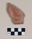 Polychrome Ware, White-on-Red and Buff, rim sherd; Cuanalan phase, Late Preclassic