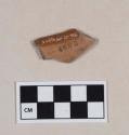 Burnished Ware, body sherd