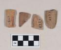 Various types, body and rim sherds