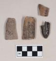 Various types, body sherds