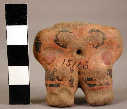 Fragment, Pottery, human form, head missing