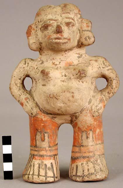 Pottery human figure