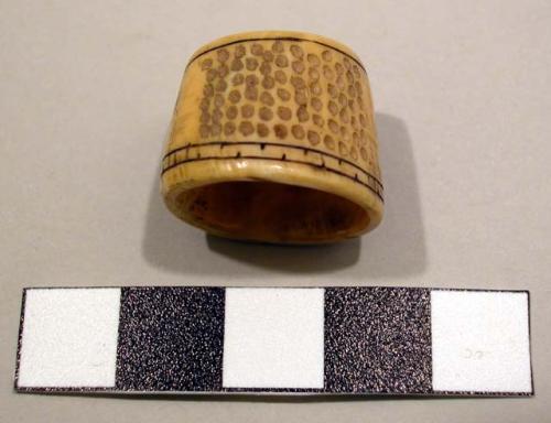 Ivory thimble