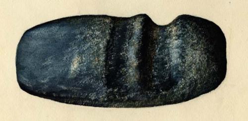 Stone axe, double grooved