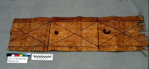 Tapa cloth sash of King's daughter