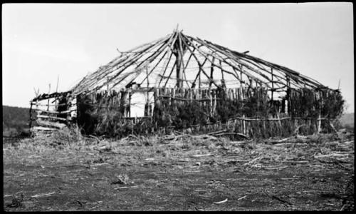 Wooden framework for a structure