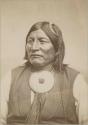 Studio portrait of Mow-way, a Kotsoteka Comanche chief