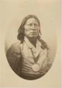 Studio portrait of Satanta, a Kiowa chief