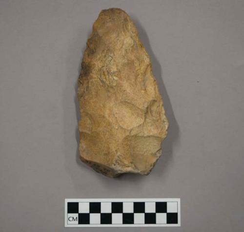 Flint hand axe