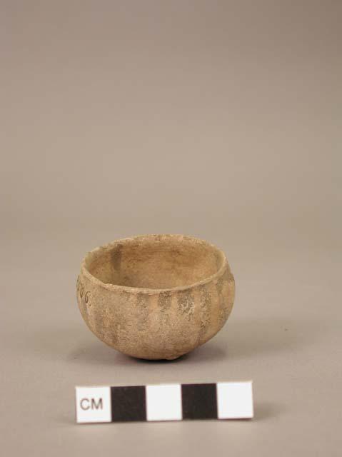 Small cup, ornamented