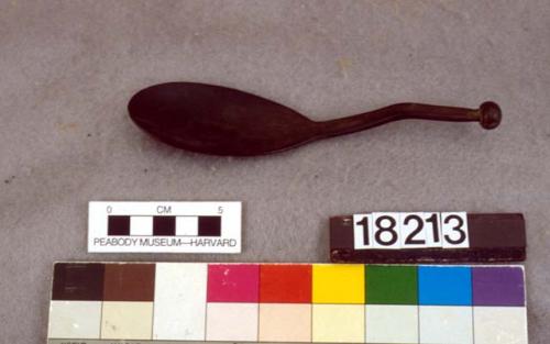 Spoon of mountain sheep horn