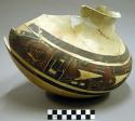 Sikyatki polychrome pottery jar