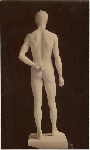 World's Columbian Exposition of 1893 - Male statue, back