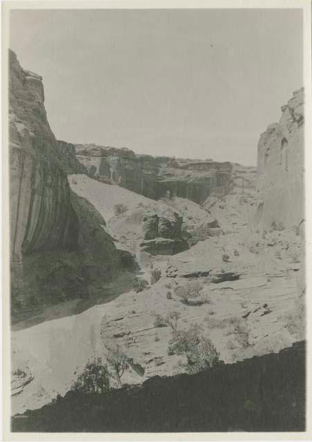 View down Tse-on-i-tso-si Canyon