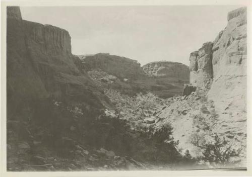 View down Tse-on-i-tso-si Canyon