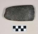 Ground stone, adze