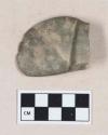 Ground stone, atlatl weight fragment