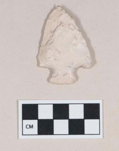 Chipped stone, projectile point, corner-notched