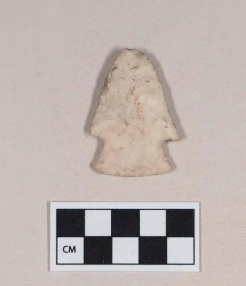 Chipped stone, projectile point, corner-notched