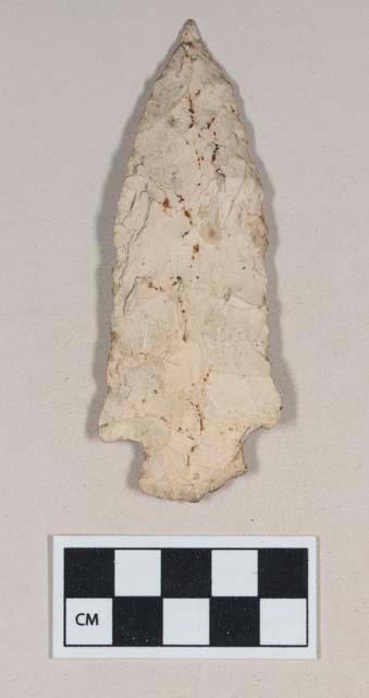 Chipped stone, projectile point, corner-notched