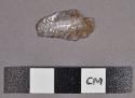 Chipped stone, quartz crystal flake