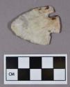 Chipped stone, projectile point, corner-notched