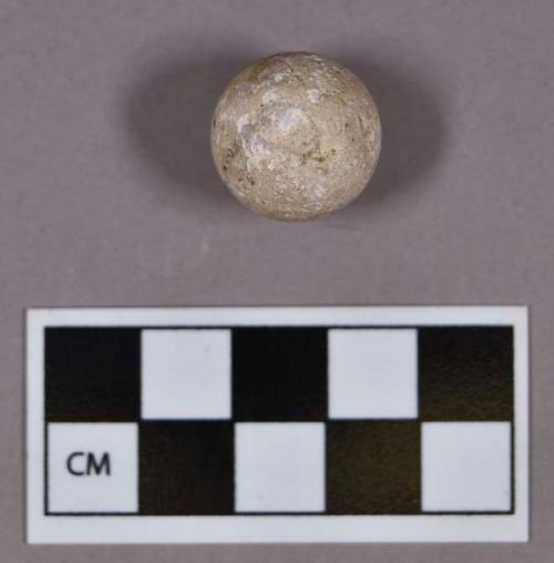 Ground stone, roundstone, spherical pebble