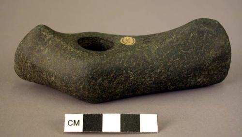 Perforated axe, barrow