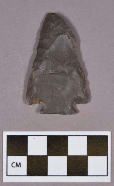 Chipped stone, projectile point, corner-notched