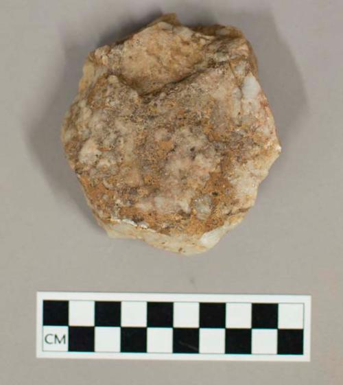 Large quartzite core - tortoise type