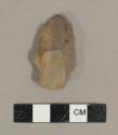 Chipped stone projectile point, stemmed