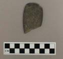 Ground stone gorget fragment