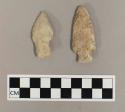 Chipped stone, projectile points