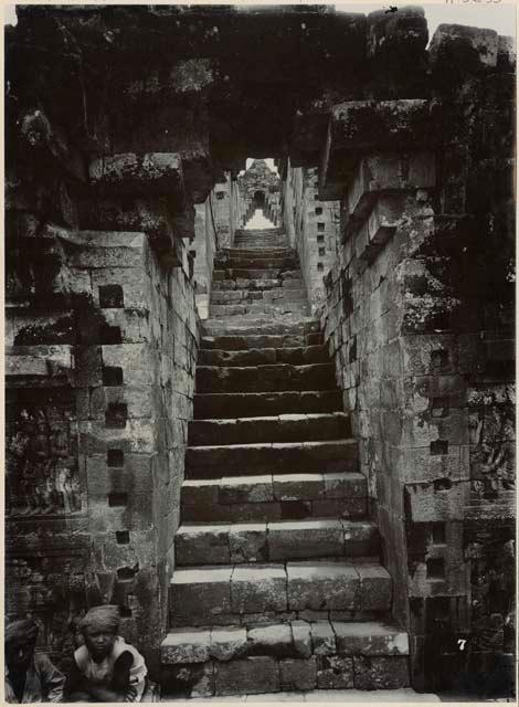 Stairs at Borobudur