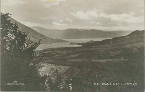 Panorama towards Atitlan