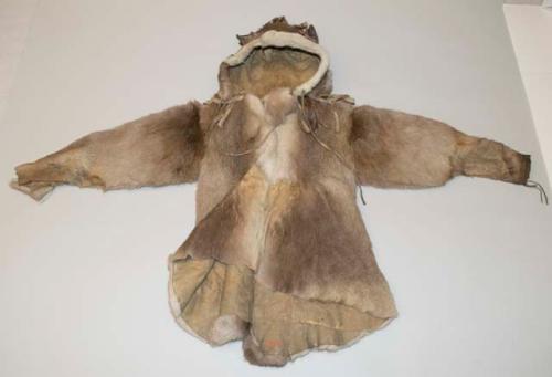 Boy's caribou skin coat