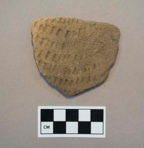 Linear punctate body sherd