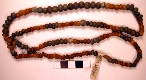 Bead necklace - stone and trade beads