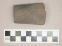 Ground stone, biface adze fragment