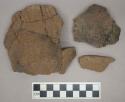 Ceramic, earthenware, body sherds with impressed decoration