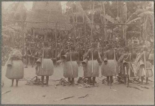 Group of men with musical instruments