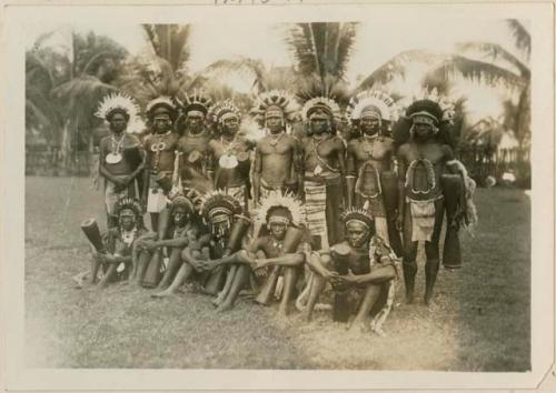 Group of male dancers