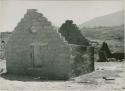 Burned god-house of the Huichol 'gobernador' of Guadalupe Ocotan