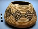 Basket, pot shape, watertight