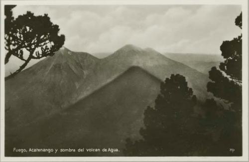 Volcanoes Fuego, Acatenango and Agua