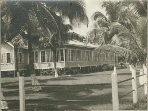 View of building covered in windows