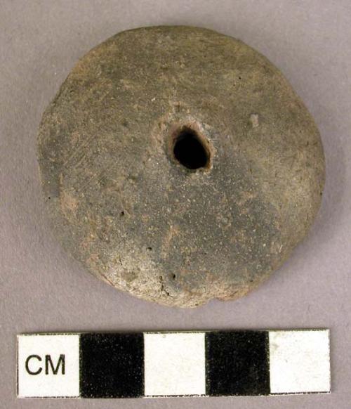 Pottery spindle whorl