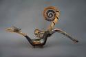 Wooden image of hornbill