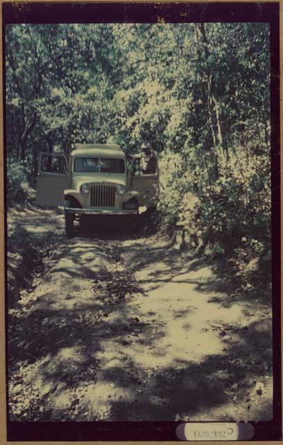 Truck on Pan American Highway near Nicaraguan border