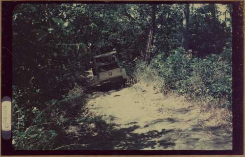 Truck on Pan American Highway near Nicaraguan border